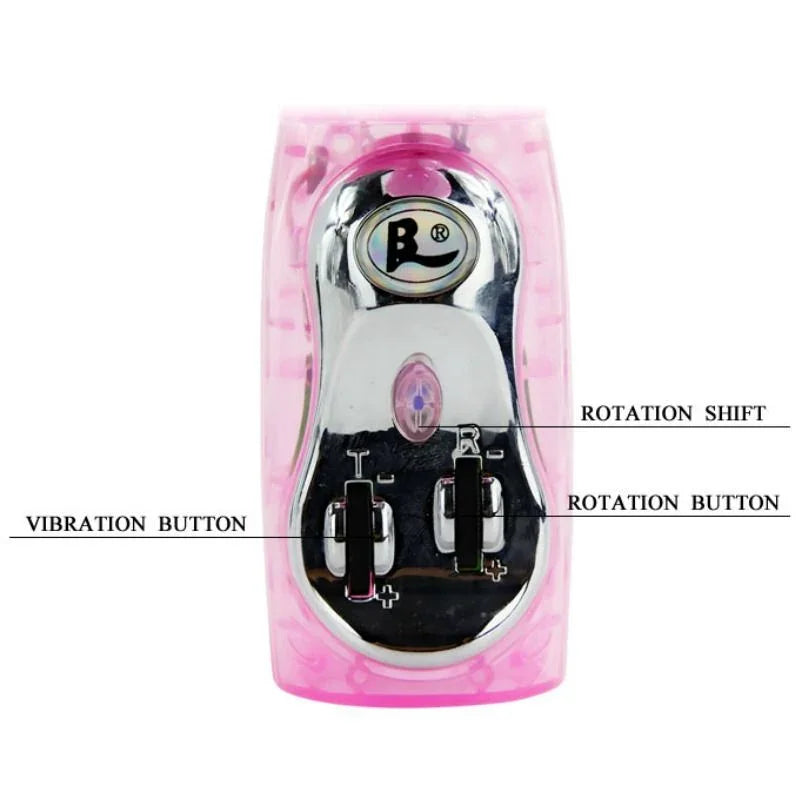 BAILE - VIBRADOR CON ROTACIÓN Y RABBIT MULTIVELOCIDAD Y MULTIROTACION - Nuvica