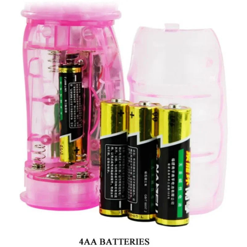 BAILE - VIBRADOR CON ROTACIÓN Y RABBIT MULTIVELOCIDAD Y MULTIROTACION - Nuvica
