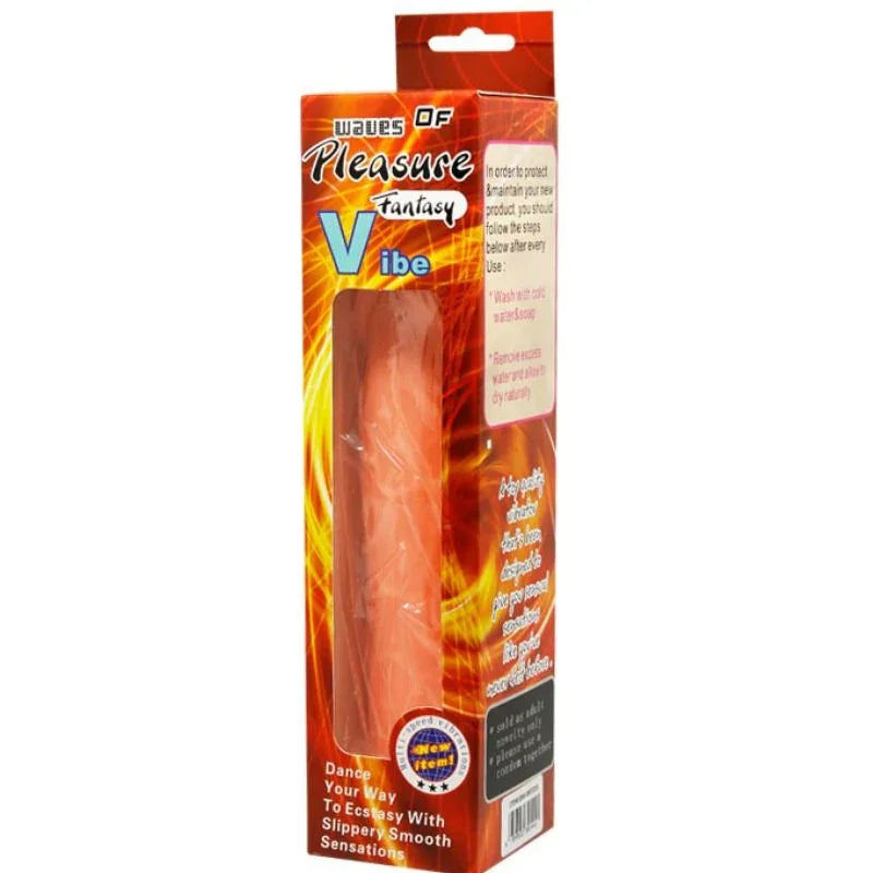 BAILE - DILDO VIVE REALISTIC 19.8 CM COR NATURAL - Nuvica