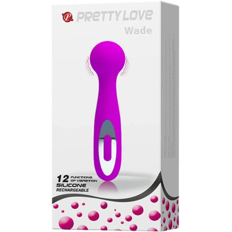PRETTY LOVE - MASAJEADOR RECARGABLE WADE 12 FUNCIONES - Nuvica