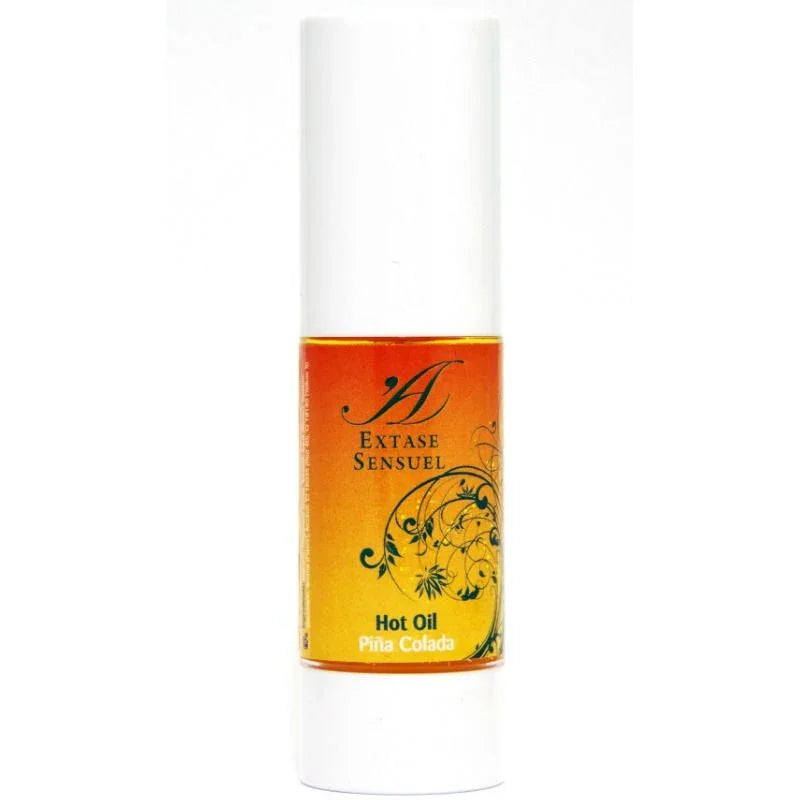 EXTASE SENSUAL - ACEITE ESTIMULANTE CALOR PIÑA COLADA 30 ML - Nuvica