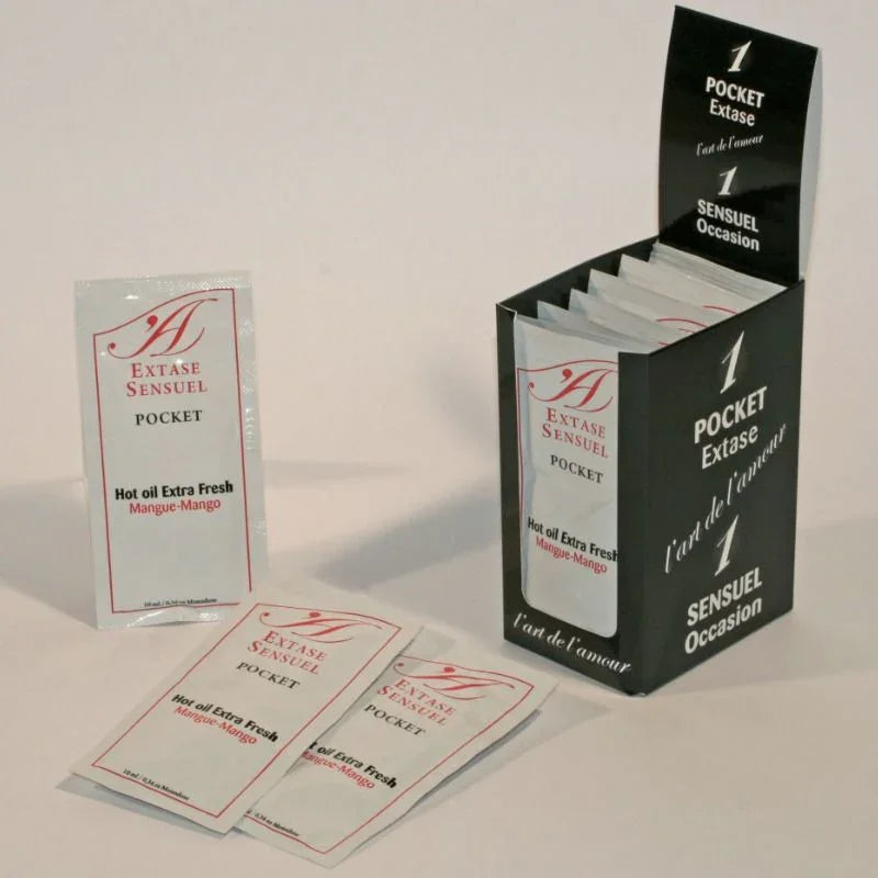 EXTASE SENSUAL - ACEITE ESTIMULANTE MANGO 10 ML - Nuvica