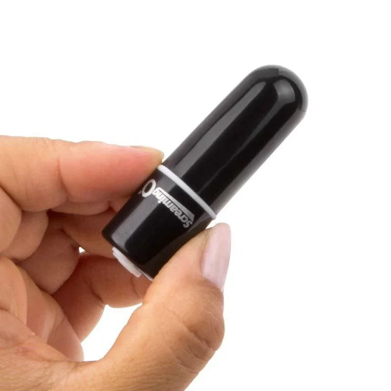 SCREAMING O - BALA VIBRADORA RECARGABLE VOOOM NEGRO - Nuvica