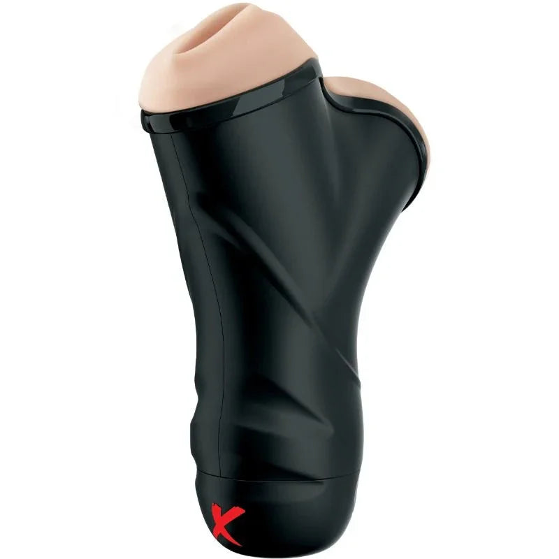 PDX ELITE - MASTURBADOR MASCULINO DOBLE BOCA Y VAGINA - Nuvica