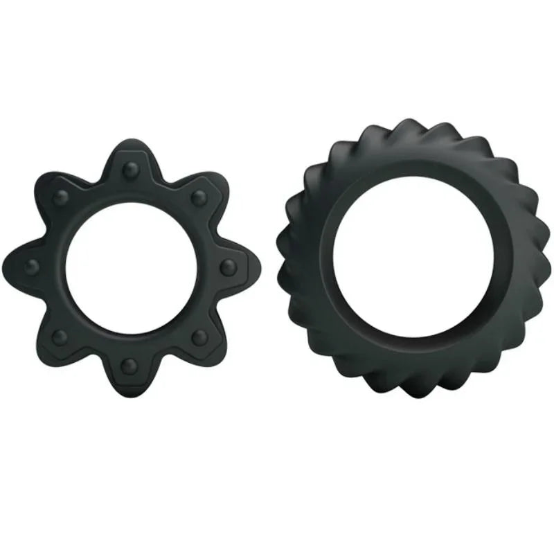 BAILE - KIT 2 ANILLOS SILICONA RING FLOWERING - Nuvica
