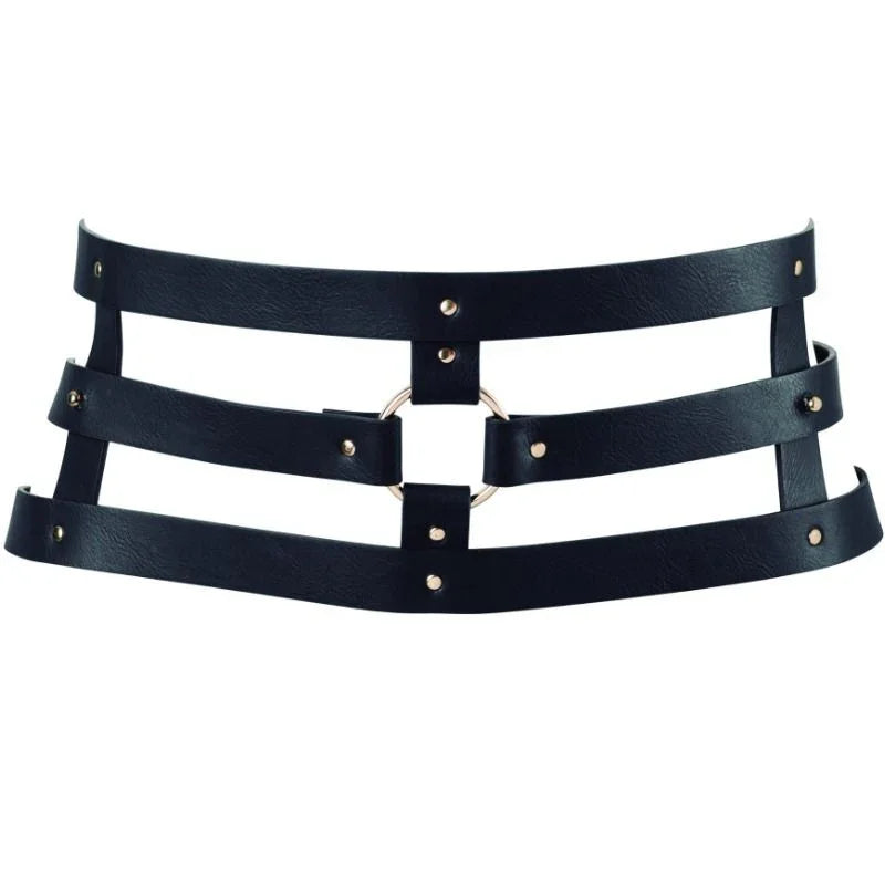 BIJOUX - INDISCRETS MAZE CINTURON CON CORREA NEGRO - Nuvica