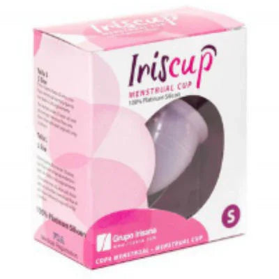 IRISCUP - COPA MESTRUAL ROSA PEQUEÑA + BOLSA ESTERILIZADORA GRATIS - Nuvica