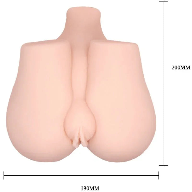 CRAZY BULL - VAGINA Y ANO REALÍSTICOS CON VIBRACIÓN POSICIÓN 3 - Nuvica