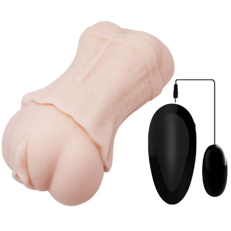 CRAZY BULL - MASTURBADOR WATER SKIN VAGINA CON BALA VIBRADORA 2 - Nuvica