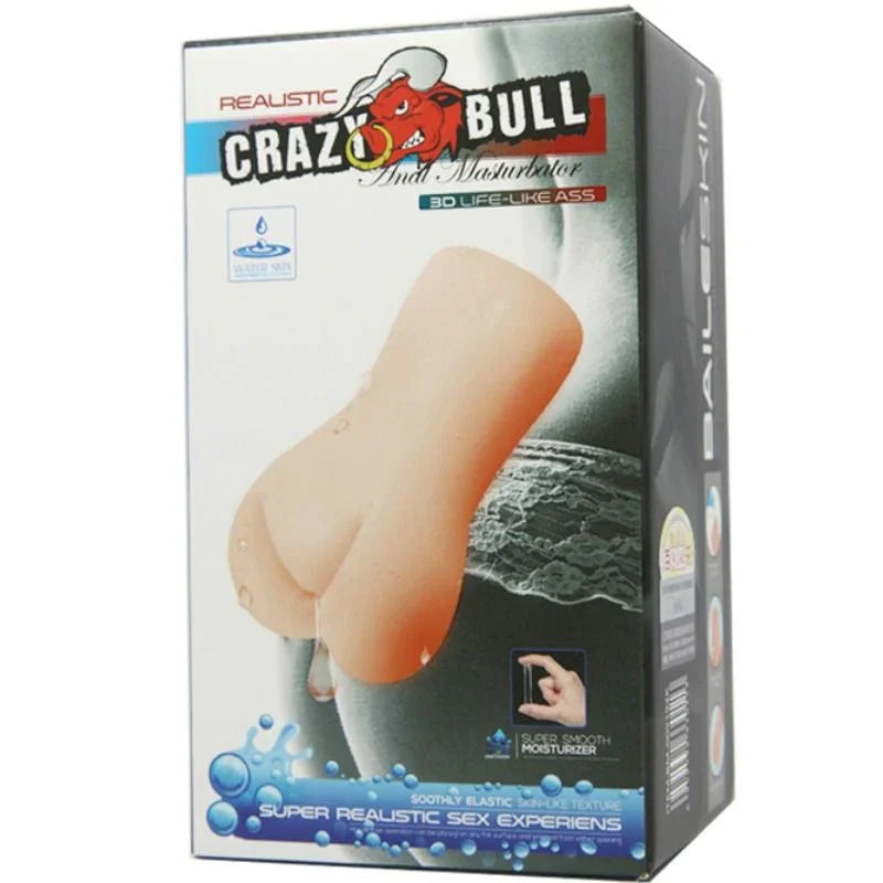 CRAZY BULL - MASTURBADOR WATER SKIN ANO MODELO 2 - Nuvica