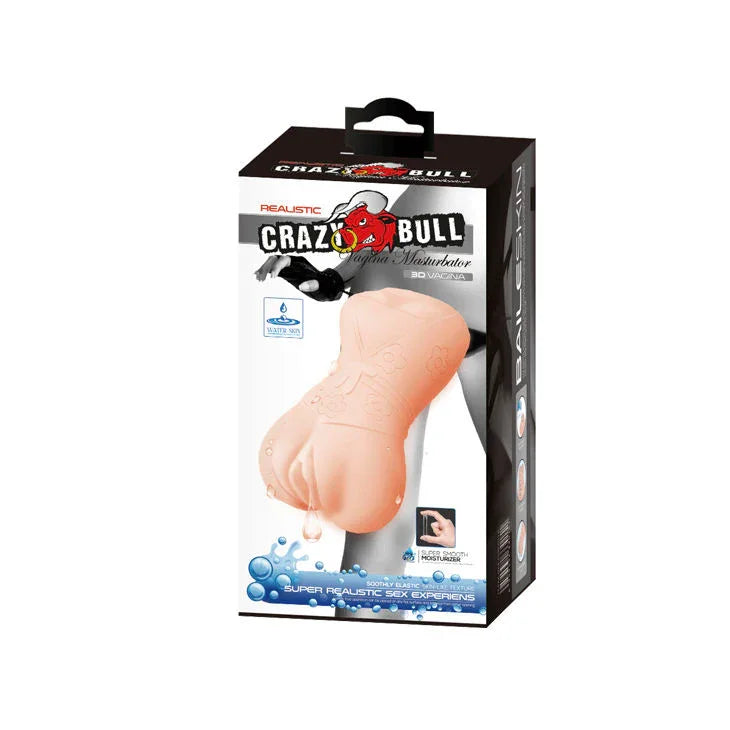 CRAZY BULL - MASTURBADOR WATER SKIN MODELO VAGINA 4 - Nuvica