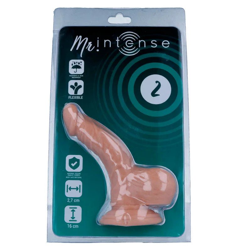 MR INTENSE - 2 PENE REALÍSTICO 16 CM -O- 2.7 CM - Nuvica