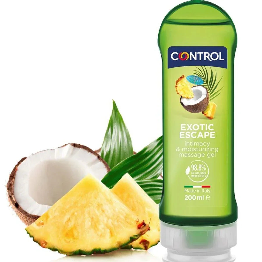 CONTROL - 2 EN 1 MASSAGE & PLEASURE EXOTIC 200 ML - Nuvica