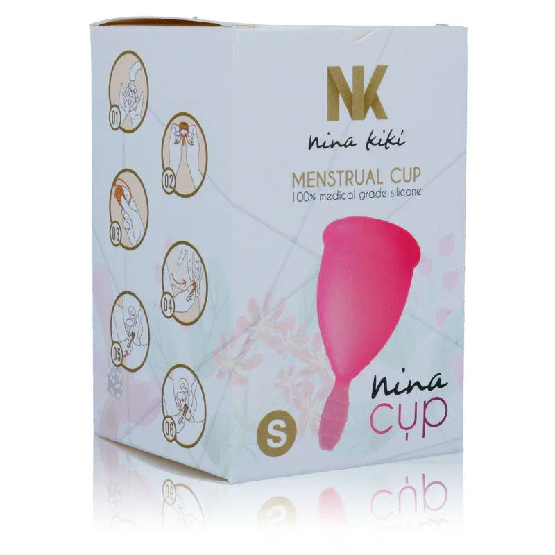 NINA KIKÍ - COPA MENSTRUAL ROSA - TALLA S - Nuvica
