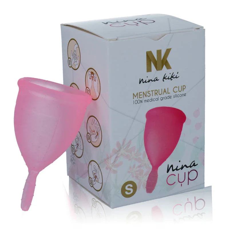 NINA KIKÍ - COPA MENSTRUAL ROSA - TALLA S - Nuvica