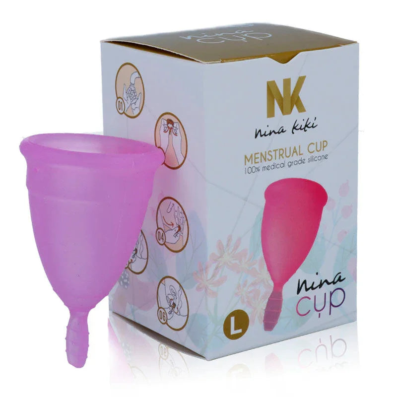 NINA KIKÍ - COPA MENSTRUAL LILA - TALLA L - Nuvica
