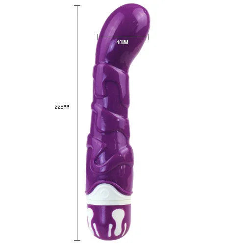 BAILE - REALISTIC COCK 10 RITMOS SENSATION VIOLETA - Nuvica