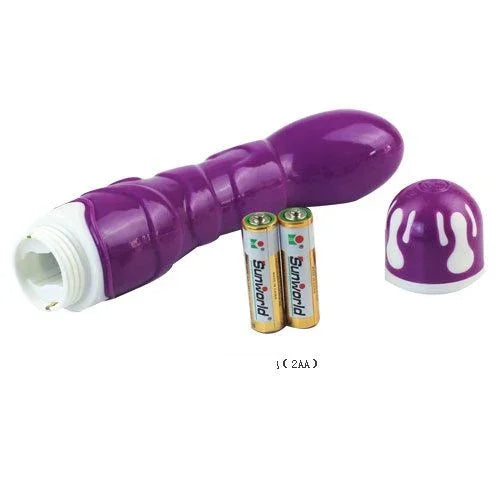 BAILE - REALISTIC COCK 10 RITMOS SENSATION VIOLETA - Nuvica
