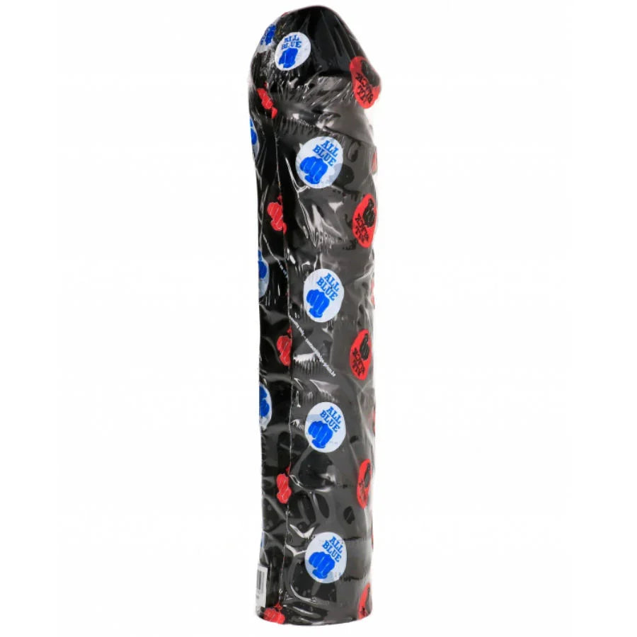 ALL BLACK - DILDO GIGANTE FISTING SUAVE 32 CM - Nuvica