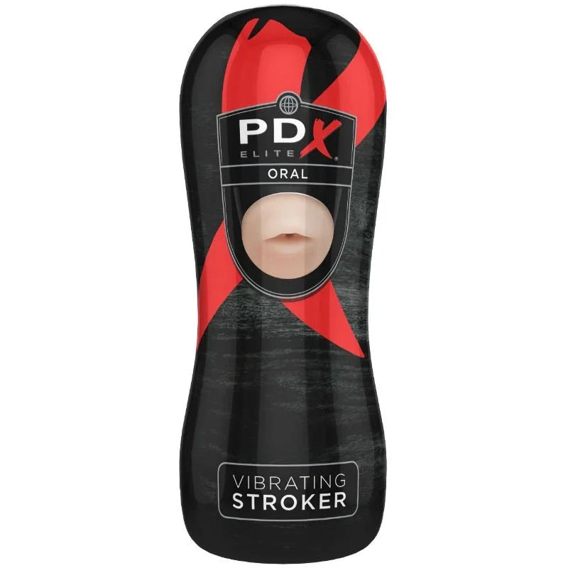 PDX ELITE - MASTURBADOR CON VIBRACIÓN BOCA - Nuvica