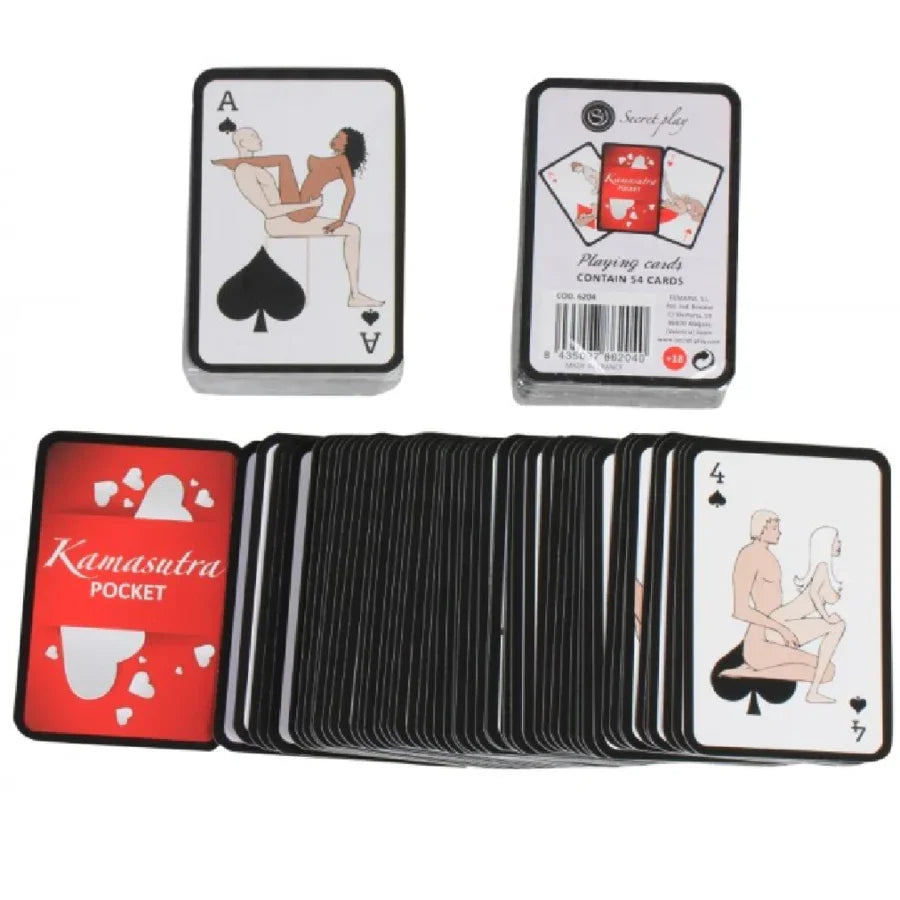 SECRETPLAY - CARTAS KAMASUTRA MINI (ES/EN/PT/IT/FR/DE) - Nuvica