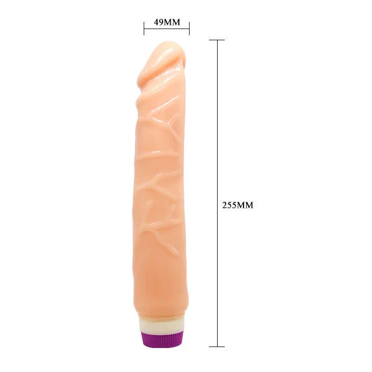 BAILE - WAVES OF PLEASURE REALISTIC VIBRATING 25.5 CM - Nuvica