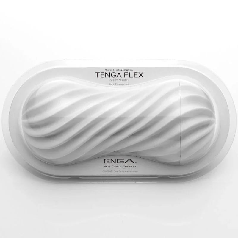 TENGA - FLEX MASTUBADOR MASCULINO BLANCO - Nuvica