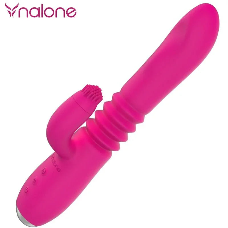 NALONE - VIBRADOR UP&DOWN Y RABBIT CON ROTACION - Nuvica