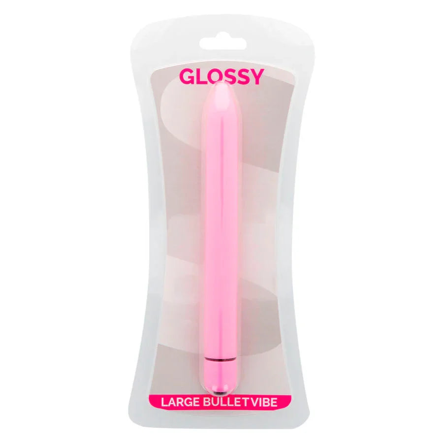 GLOSSY - SLIM VIBRADOR ROSA - Nuvica