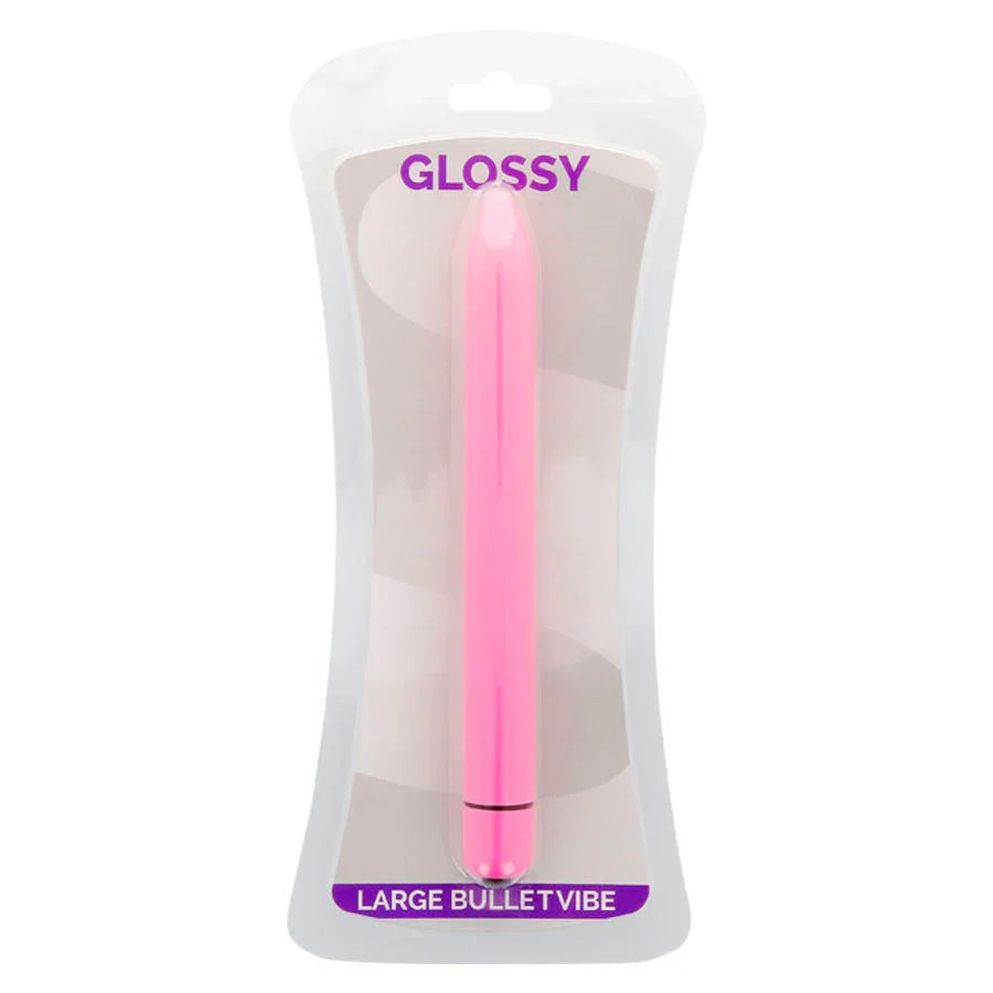 GLOSSY - SLIM VIBRADOR ROSA INTENSO - Nuvica