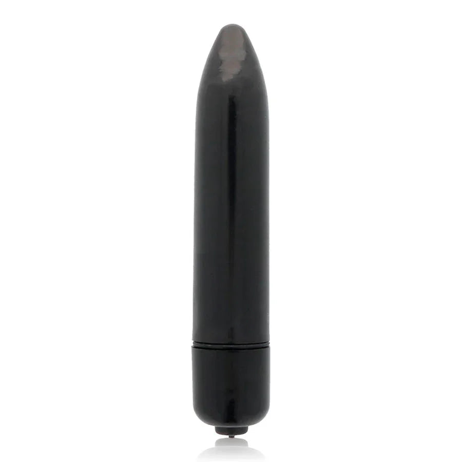 GLOSSY - THIN VIBRADOR NEGRO - Nuvica