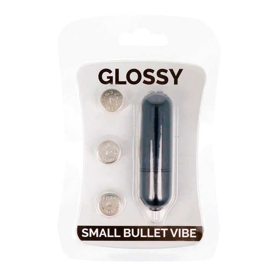 GLOSSY - SMALL BALA VIBRADORA NEGRO - Nuvica