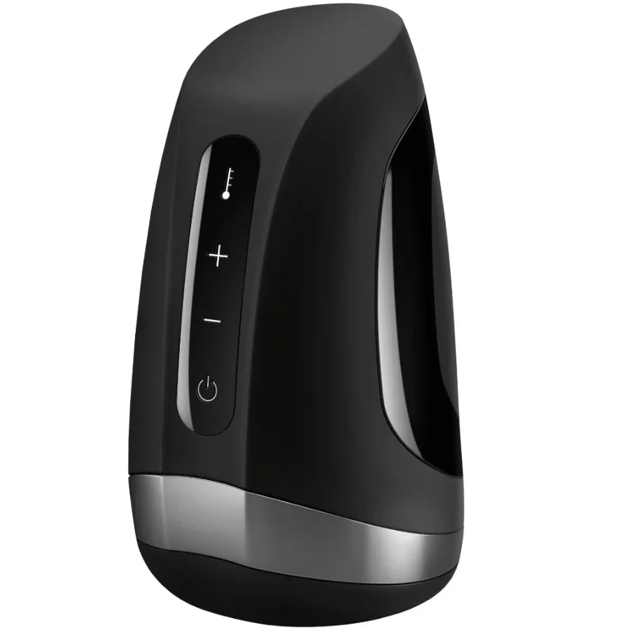 SATISFYER - MEN MASTURBADOR VIBRACIÓN CON CALOR - Nuvica