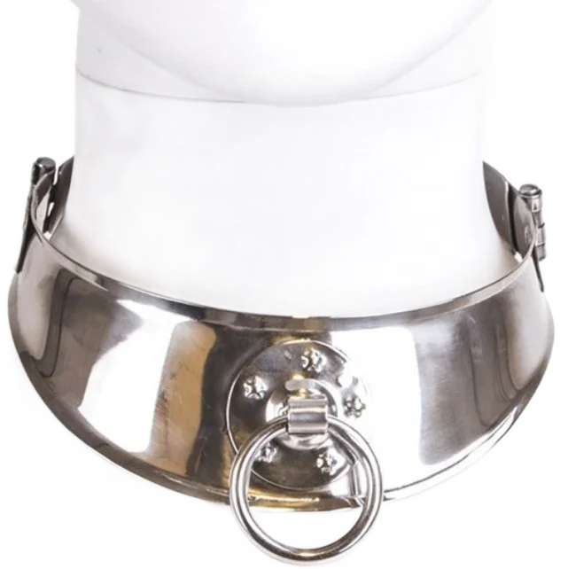 METAL HARD - COLLAR RESTRINGIDOR CON ANILLA - Nuvica