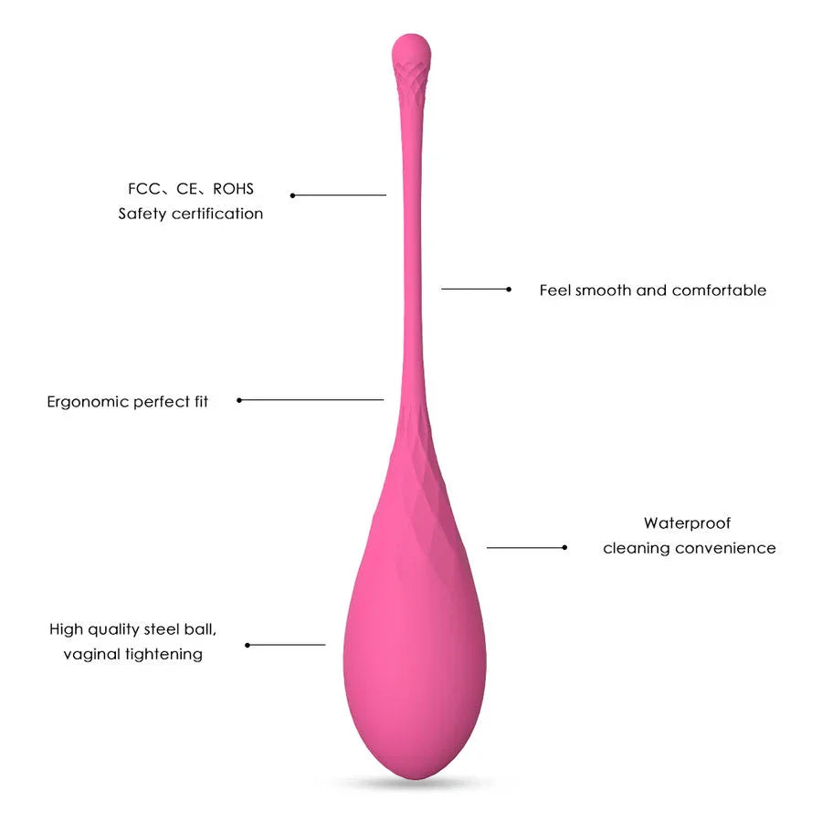 LESLIE - KEGEL FIT ENTREGADOR SUELO PELVICO 6 PESOS - Nuvica