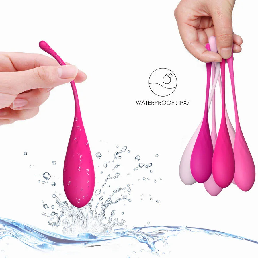 LESLIE - KEGEL FIT ENTREGADOR SUELO PELVICO 6 PESOS - Nuvica