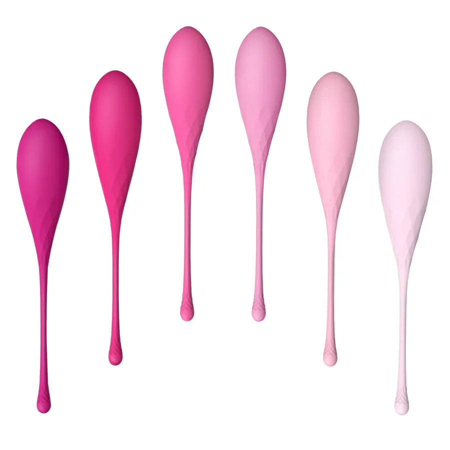 LESLIE - KEGEL FIT ENTREGADOR SUELO PELVICO 6 PESOS - Nuvica
