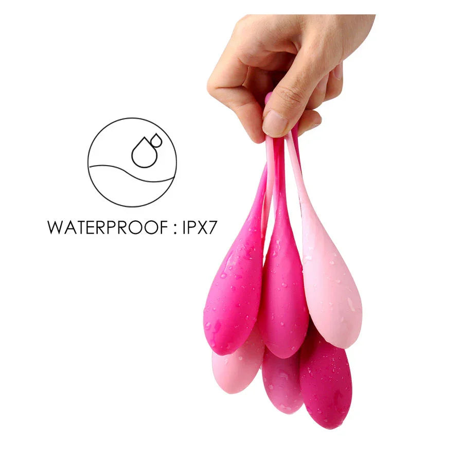 LESLIE - KEGEL FIT ENTREGADOR SUELO PELVICO 6 PESOS - Nuvica