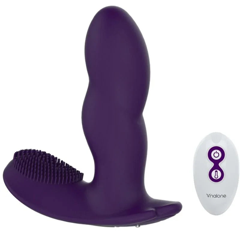 NALONE - LOLI MASAJEADOR CONTROL REMOTO - MORADO - Nuvica