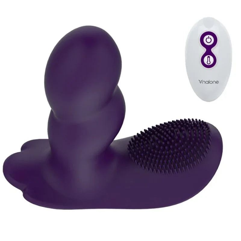 NALONE - LOLI MASAJEADOR CONTROL REMOTO - MORADO - Nuvica