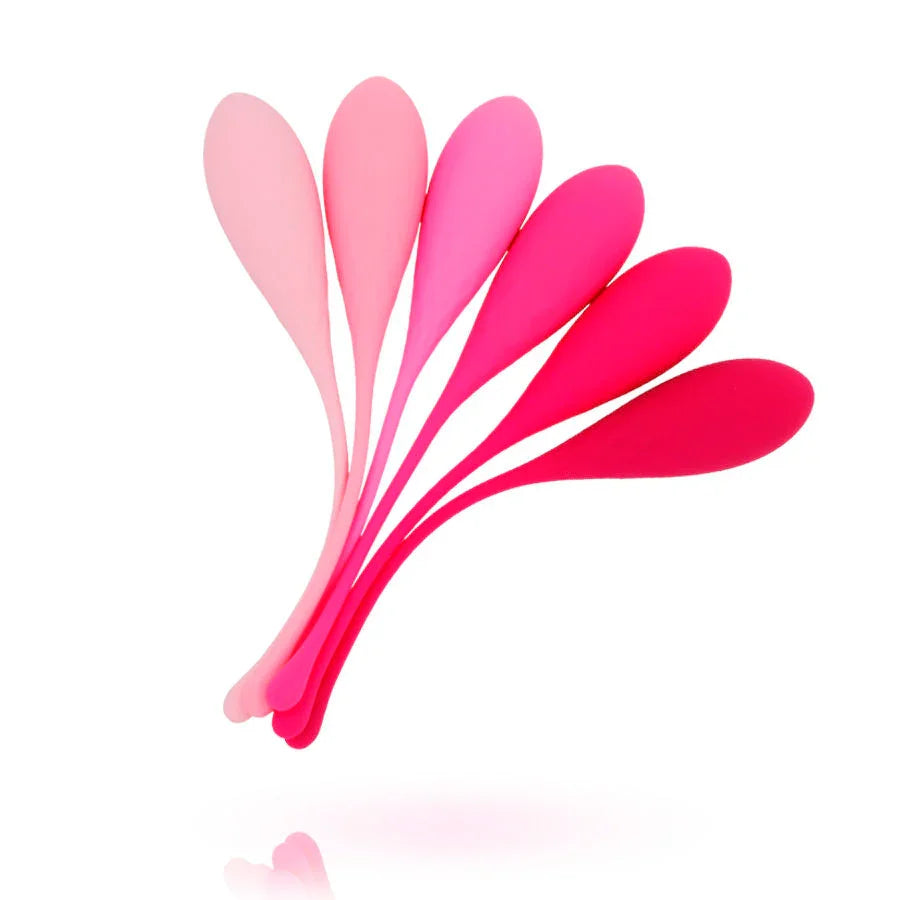 LESLIE - KEGEL FIT ENTREGADOR SUELO PELVICO 6 PESOS - Nuvica