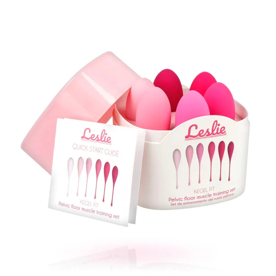 LESLIE - KEGEL FIT ENTREGADOR SUELO PELVICO 6 PESOS - Nuvica