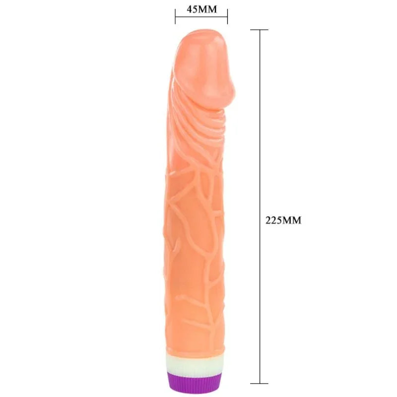 BAILE - WAVES OF PLEASURE REALISTIC VIBRATING 22.5 CM - Nuvica