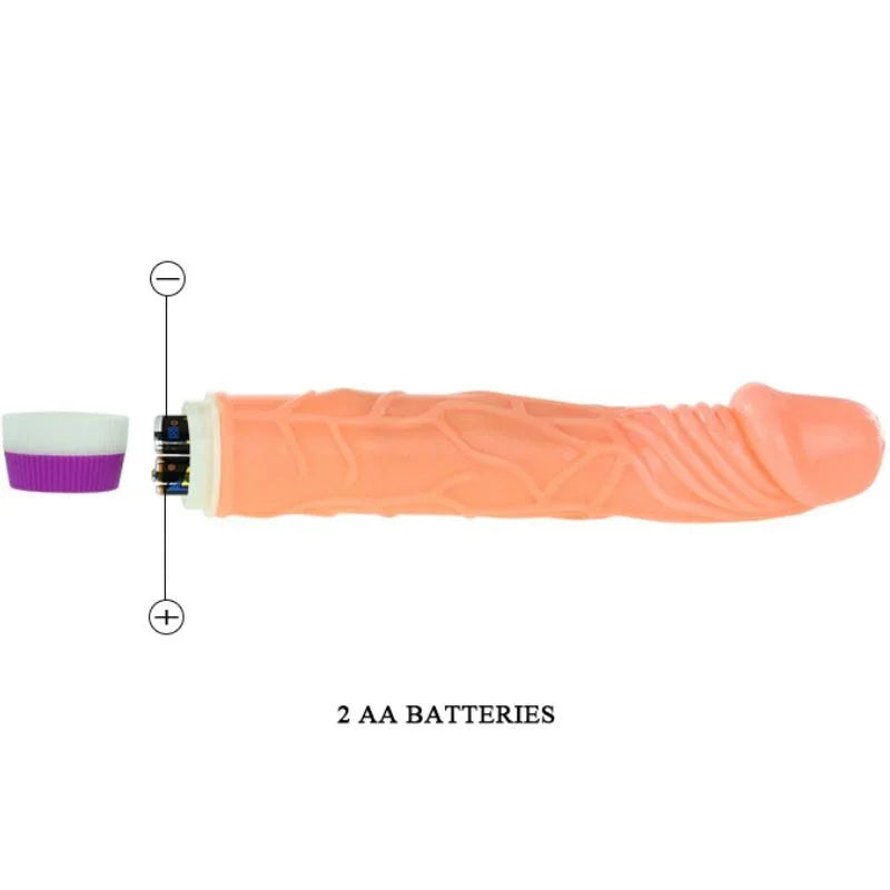 BAILE - WAVES OF PLEASURE REALISTIC VIBRATING 22.5 CM - Nuvica