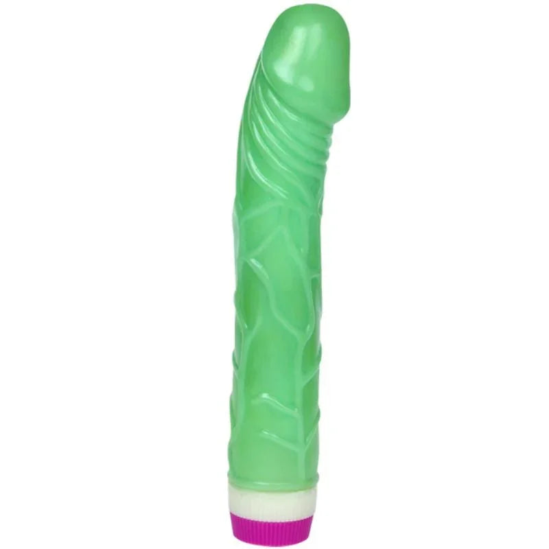 BAILE - WAVES OF PLEASURE VIBRADOR 23 CM VERDE - Nuvica