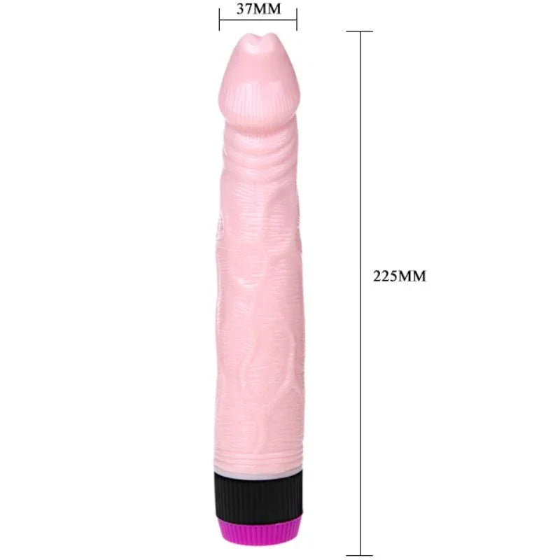 BAILE - ADOUR CLUB VIBRADOR REALÍSTICO 22.5 CM - Nuvica