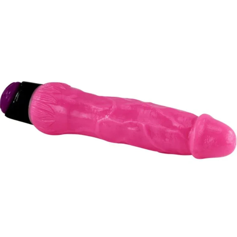 BAILE - COLORFUL SEX VIBRADOR REALÍSTICO ROSA 24 CM - Nuvica