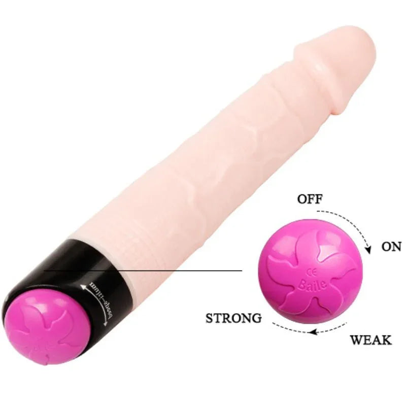BAILE - COLORFUL SEX VIBRACIÓN Y ROTACIÓN 24 CM - Nuvica
