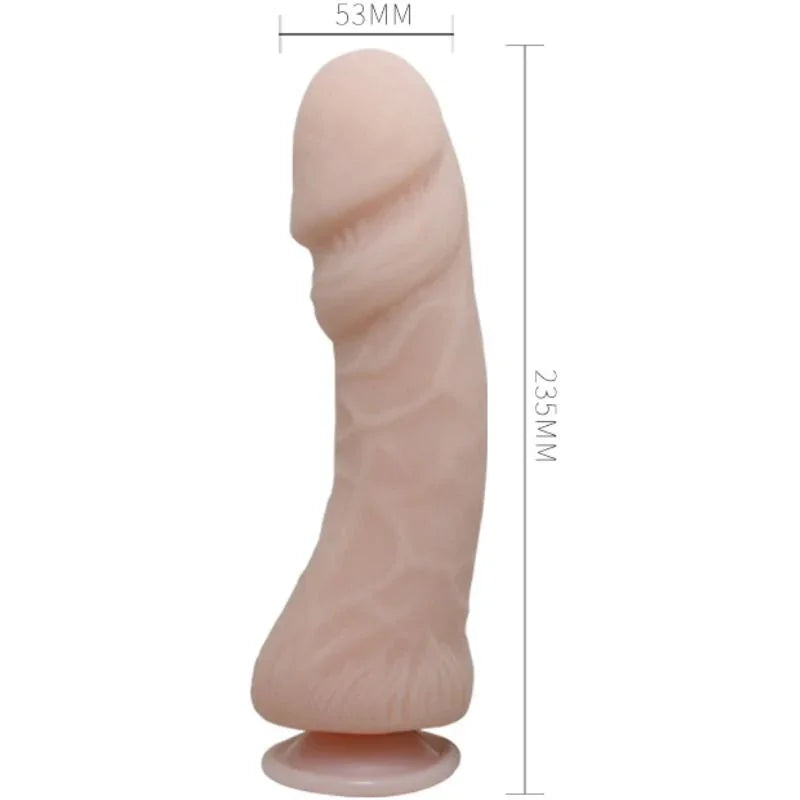 BAILE - THE BIG PENIS DILDO REALÍSTICO NATURAL 23.5 CM - Nuvica