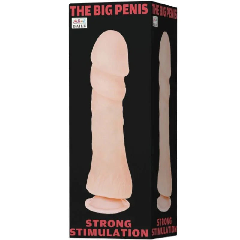BAILE - THE BIG PENIS DILDO REALÍSTICO NATURAL 23.5 CM - Nuvica